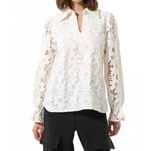 NEW DEA KUDIBAL rikka blouse in natural white
